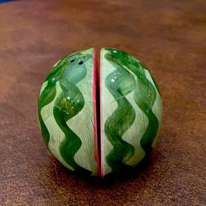 WATERMELON SALT & PEPPER SHAKERS